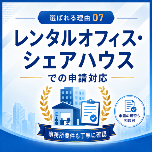 レンタルオフィス・シェアハウス